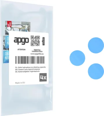 Produktbild von apgo 4 Stück Linsenschutz Kamera Schutzglas für Oppo Find X3 Pro Kameraschutz, 9H Kameraobjektiv Camera Lens Protector