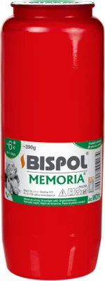 Obrázek produktu pro Nohel Garden Náplň do hřbitovní lampy MEMORIA olejová 390g d6,5x18cm