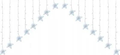 Zdjęcie produktu dla Kurtyna świetlna LED Girlanda 136 diod 270x80 cm Design 04