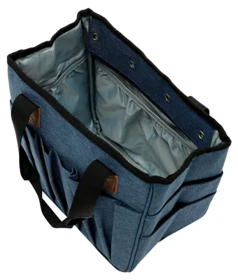 Produktbild von Tragbare Stricktasche für Garne und Zubehör
