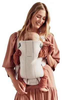 Obrázok produktu pre BabyBjorn BABYBJORN nešioklė MINI 3D JERSEY, light beige, 021087