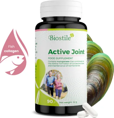 Obrázok produktu pre Biostile Active Joint – Kvalitná receptúra pre zdravé kĺby a spojivové tkanivo