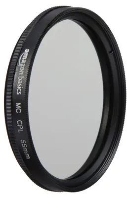 Obrázok produktu pre AmazonBasics CF02-NMC16-55, 55 mm, otočný polarizačný filter, 1 kusov