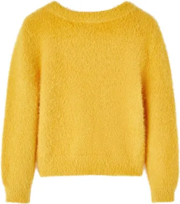 Productafbeelding van vidaXL Kinderpullover, gebreid, okerkleurig, maat 116
