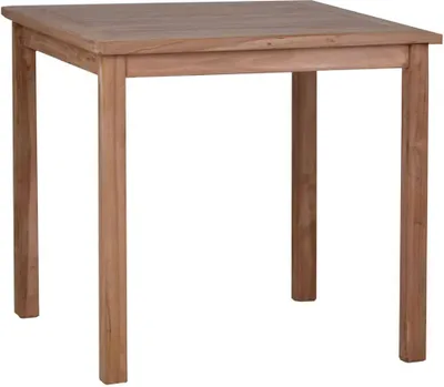 Produktbild von MiaMöbel Gartentisch 70x70 cm Gartenmöbel Outdoor Modern Massivholz Teak Honig