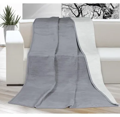 Obrázek produktu pro Deka Kira PLUS jednolůžko 150x200cm světle šedá/tmavě šedá