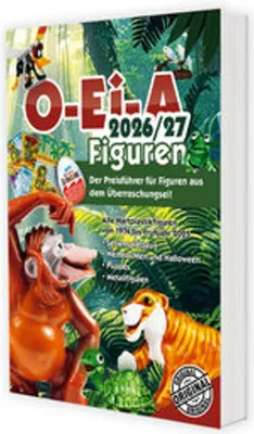 Image de O-Ei-A Figuren 2026/27 - Der Preisführer für Figuren aus dem Überraschungsei!