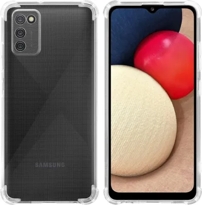 Immagine prodotto di Custodia Cadorabo per Samsung Galaxy A02s in FULL TRANSPARENT custodia protettiva in TPU flessibile in silicone cover cover telefono cellulare