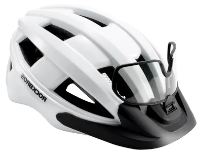Produktbild von Fahrradhelm mit Visier für Straßen- und Mountainbikes, Sicherheitshelm für Männer und Frauen, 55-61 cm