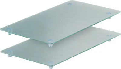 Obrázok produktu pre Sada 2 sklenených dosiek na krájanie Zeller na 4 platne 52x30x3
