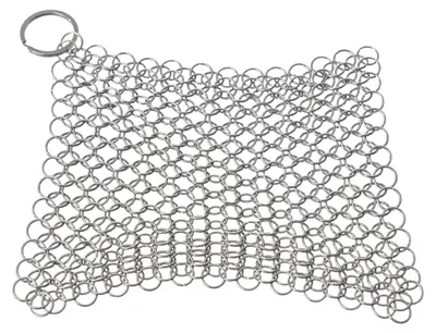 Produktbild von Ringreiniger für Gusseisen/Feuertöpfe - Edelstahl - 12,5x12,5cm