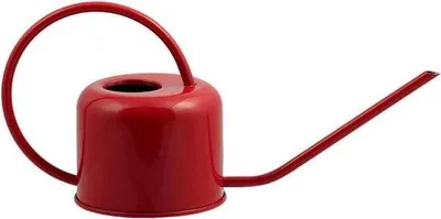 Produktbild von Famanu Gießkanne 0,9 Liter - Wasserkanne im modernen Design - Rot