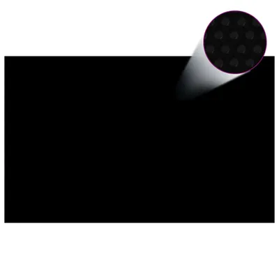 Zdjęcie produktu dla Pływająca pokrywa solarna z PE, 260x160 cm, czarno-niebieska