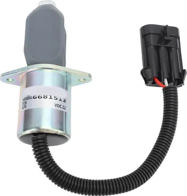 Zdjęcie produktu dla Elektrozawór awarii paliwa 6681513 DC 12V zestaw ograniczników do Bobcat Loade A220 450 453