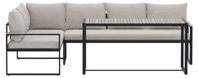 Produktbild von Venture Home Ecksofa-Set Ios Schwarz