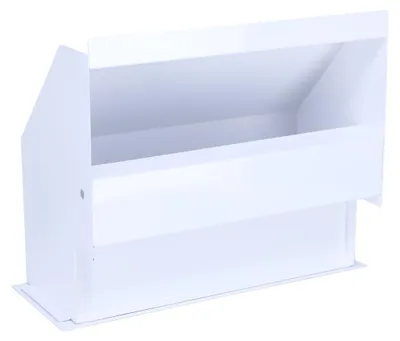 Produktbild von Ventilationsbox Open Air 3 400 x 150 mm, weiß