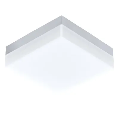 Produktbild von EGLO LED Außen-Deckenlampe Sonella, 1 flammige Außenleuchte für Wand und Decke, Deckenleuchte aus Kunststoff, Farbe: Weiß, IP44