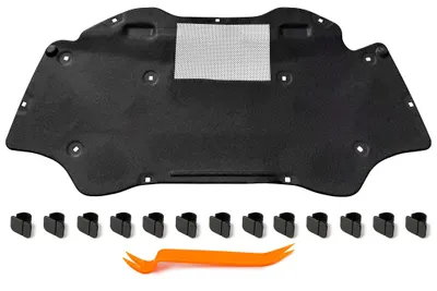 Produktbild von HERSTMOTO Motorhaubendämmung Schalldämmung der Motorhaube Motorhauben-Dämmmatte MIT CLIPS FÜR SEAT IBIZA IV 2008-2017 6P0863831 6P0863831A