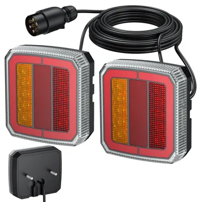 Productafbeelding van Achterlichten voor aanhangwagen met 40 LED's, 12-30 V, waterdicht