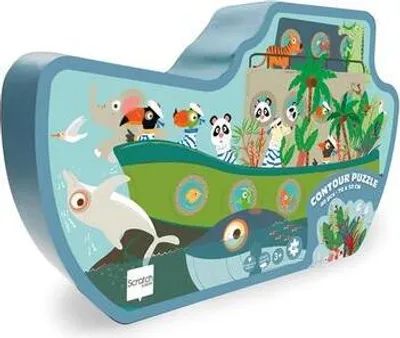 Zdjęcie produktu dla Puzzle konturowe arka 40 elementów