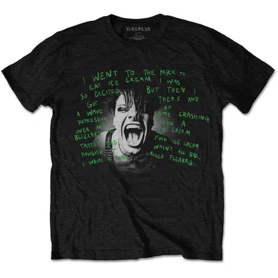 Zdjęcie produktu dla Yungblud Lyric Photo Black XL Koszulka