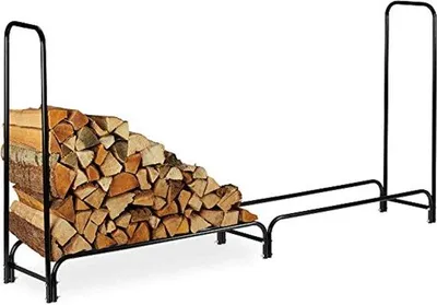 Image de Bacs à bois - Bacs à bois pour cheminée, bacs à bois 122 x 245 x 40 cm