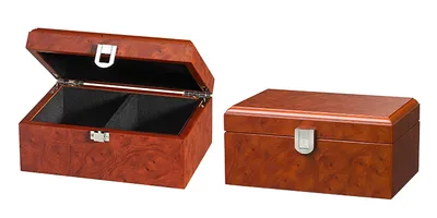 Produktbild von Philos Holz Schachfiguren Aufbewahrungsbox 180x120x83 mm klassisch