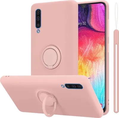 Produktbild von Cadorabo Hülle für Samsung Galaxy A50 4G / A50s / A30s Schutz Hülle in Rosa Handyhülle TPU Etui Case Cover