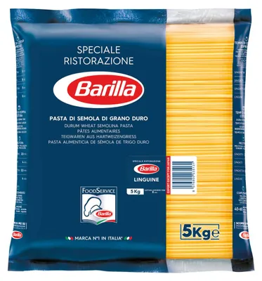 Image de Barilla Linguine numéro 13 spaghetti plats de blé dur 5000g