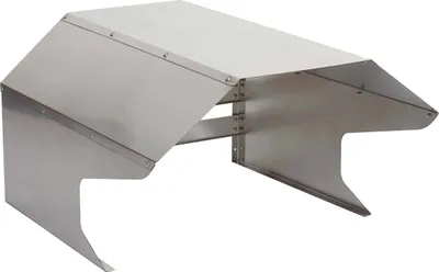 Zdjęcie produktu dla Garaż na kosiarkę HWC-L43, zadaszenie na kosiarkę, metal 40x59x69cm ~ stal nierdzewna