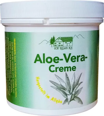 Produktbild von ALOE VERA CREME 250ml ALLGÄU Feuchtigkeitscreme Hautpflege Körperpflege Körper Pflege Haut Balsam Salbe 53