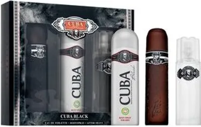 Produktbild von Cuba Black Geschenkset für Herren Set II.