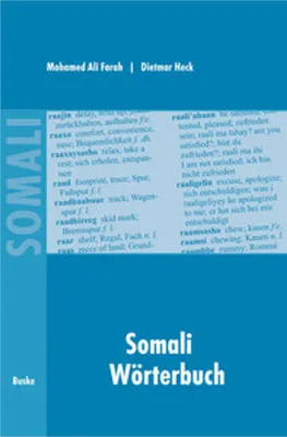 Produktbild von Somali Wörterbuch