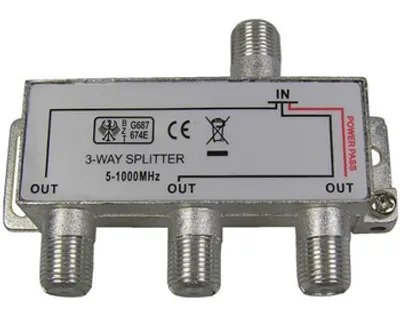 Obrázek produktu pro Rozbočovač 3xF 3x5,7dB/23dB