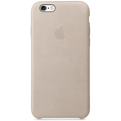 Produktbild von Apple Case für iPhone 6S, iPhone 6 - rosegrau - Leder, MicroFiber