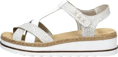 Produktbild von Rieker Sandalen Plat  Sandalen Plat - Wit - Maat 40