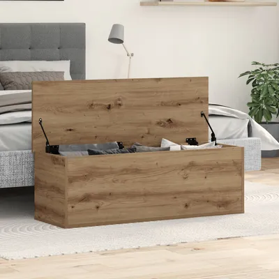Produktbild von Möbel Aufbewahrungsbox Artisan Eiche 102x35x35 cm aus Holzwerkstoff - Sitztruhen 868721