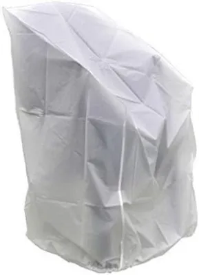 Productafbeelding van Famanu beschermhoes voor stapelstoelen, 120 x 62 cm - weerbestendig, waterdicht