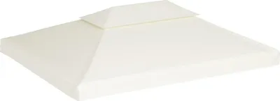 Obrázek produktu pro vidaXL Pavilion náhradní střecha 310 g/m² krémově bílá 3x4 m