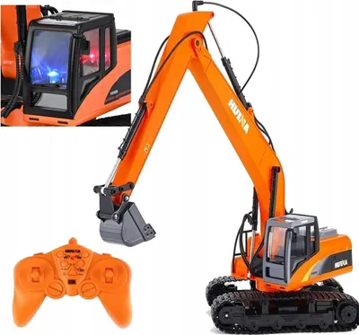 Zdjęcie produktu dla Zdalnie Sterowana Koparka Gąsienicowa Duża 1:14 R/C Pilot 15 Funkcji