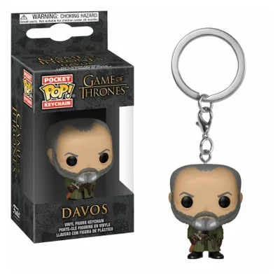 Obrázek produktu pro Funko Game of Thrones Pocket POP! vinylová klíčenka Davos 4 cm FK37662