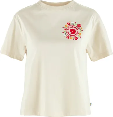 Produktbild von FJÄLLRÄVEN Fjällblomster Logo T-Shirt W CHALK WHITE CHALK WHITE M