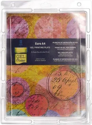 Produktbild von Gel Press | Gel Druckplatte A4 20,95x29,84cm