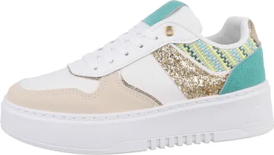 Produktbild von Ital-Design Damen Freizeitschuhe  Textiloptik, Lederoptik Sneakers Low 85698287 Weiß Gr.  37
