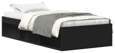 Obrázok produktu pre vidaXL Rám postele čierny 90x190 cm