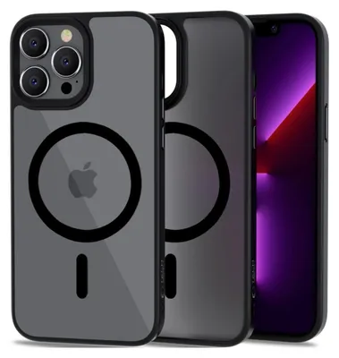 Zdjęcie produktu dla Etui Tech-Protect MagMat MagSafe do iPhone'a 13 Pro - matowa czerń