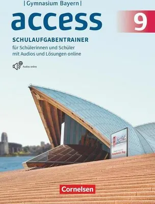 Zdjęcie produktu dla Access 9. Jahrgangsstufe - Bayern - Schulaufgabentrainer mit Audios und Lösungen online