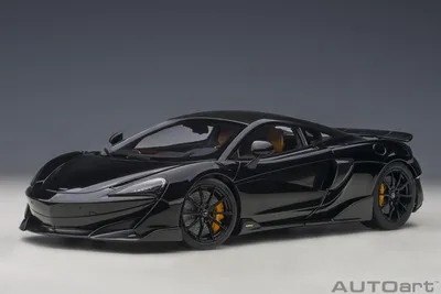 Produktbild von McLaren 600LT 2019 schwarz Modellauto 1:18 Autoart