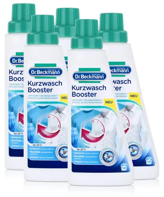Produktbild von Dr. Beckmann Kurzwasch Booster 500ml - Entfernt Flecken effektiv (5er Pack)