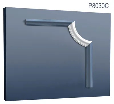 Produktbild von Orac Decor P8030C LUXXUS Stuck Eckelement Wand Friesleiste Rahmen-Spiegel-Profil